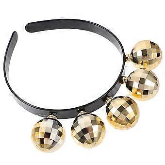 Unique Disco Ball Hairband Ideal For Stage Performances And Dances Perfect Gift For Friends 1Set