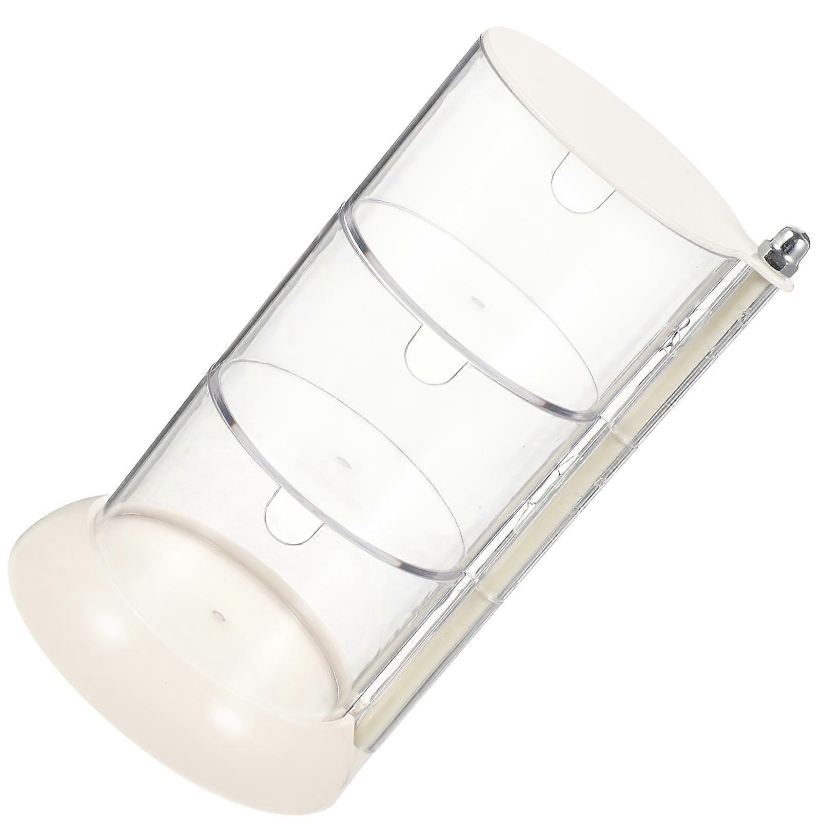 Make-up-Pad-Behälter-Organizer, Wattepadhalter, drehbar
