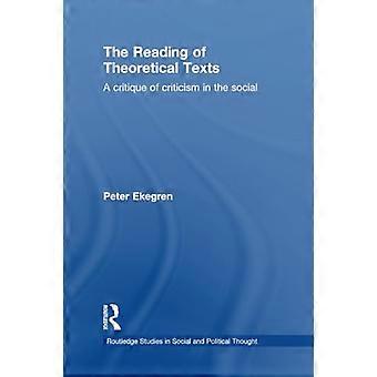 La lettura di testi teorici (Routledge Studies in Social and Political Thought)