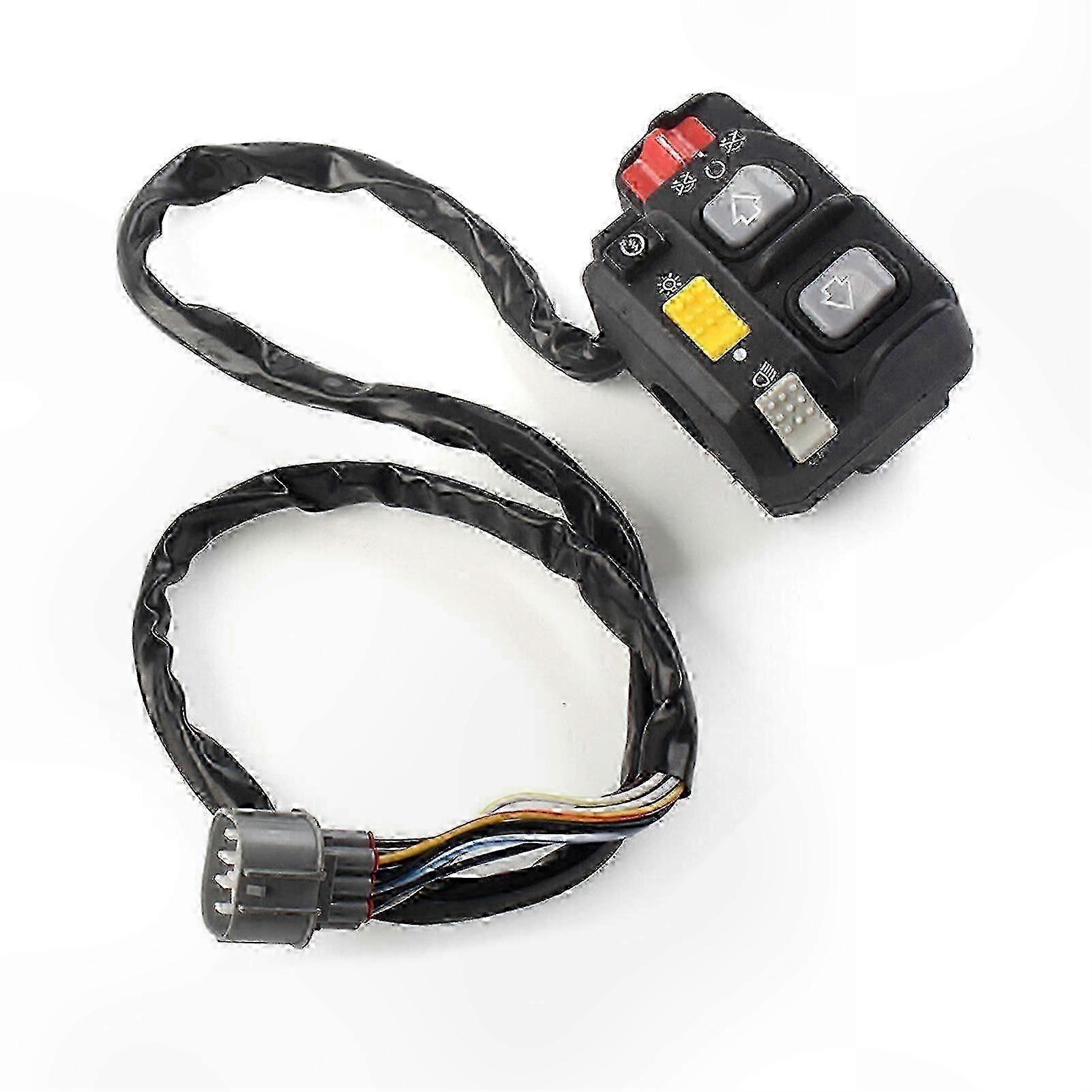 ATV Start Stop Switch with Headlight Control for Electric Shift Systems 35020-HN5-A10 Button