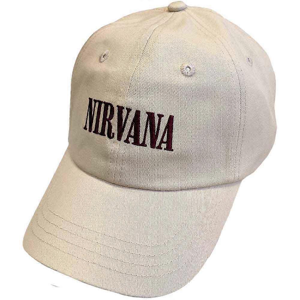 Nirvana Text Logo Band Strapback