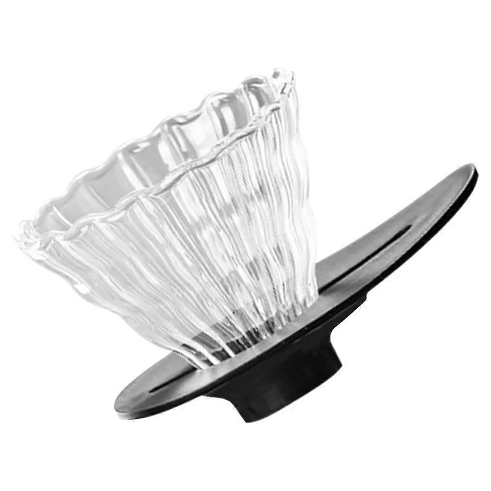 Coffee Dripper Glass Coffee Filter for Filter Use 5Pcs Practical Kitchen Tool