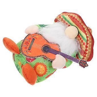 Carnival Mexico Gnome Doll Creative Dwarf Doll Decor Adorable Gnome Doll