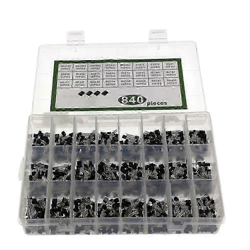 840Pcs/Set 24Values TO-92 Transistor BC547 BC327 Transistors Set