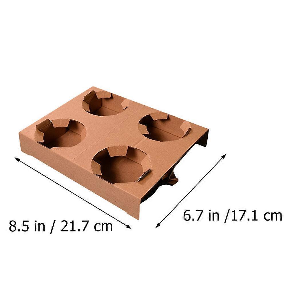 Drink Carrier for Cup Holder 10Pcs Paper Material