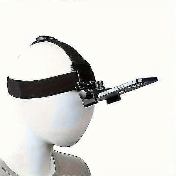 Head-mounted camera stand, ergonomic design, stable and durable