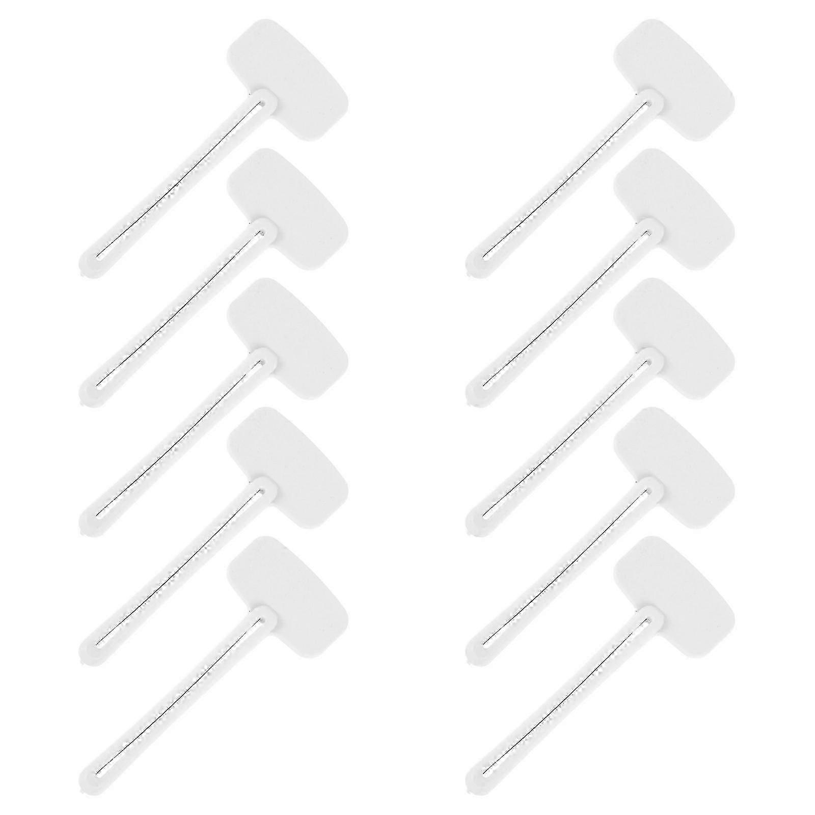 Tooth Paste Dispenser Multifunctional Tool Ergonomic Grip Daily Use Plastic Material Rectangular Shape 10Set
