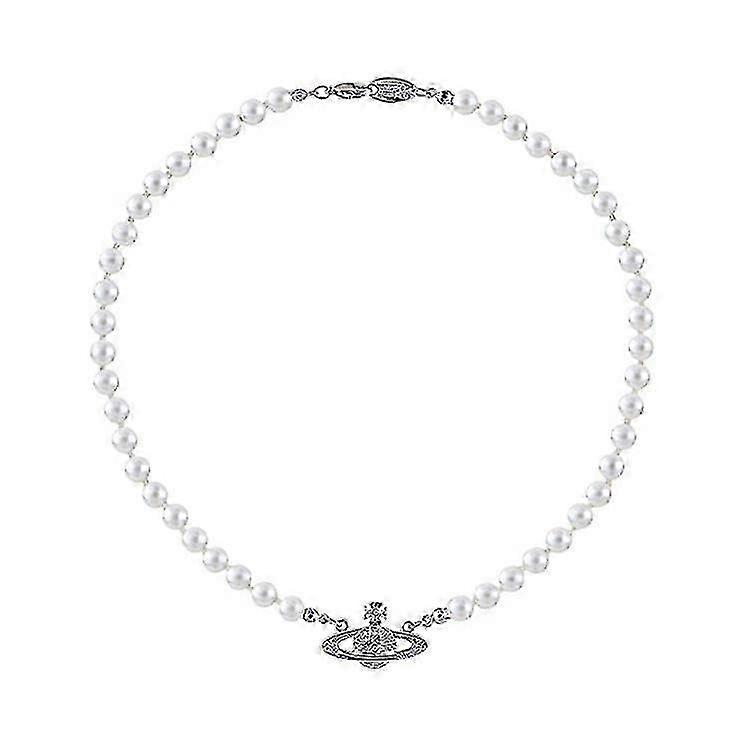 2buc colier perla Set artificiale colier perla