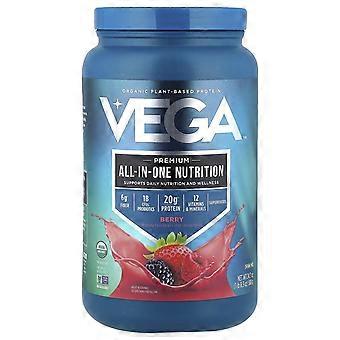 Vega, Premium, All-In-One Nutrition, Berry, 1 lb 8.3 oz (688 g)