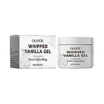 OUHOE vanilla moisturizing gel, lazy hair nourishes the hair, ... Gently nourishes, repairs, strengthens, makes hair smooth, shiny, and radiant