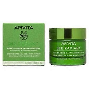 Bee Radiant Signs of Aging & Anti-fatigue Cream with White Peony and Patented Propolis 50 ml of cream
