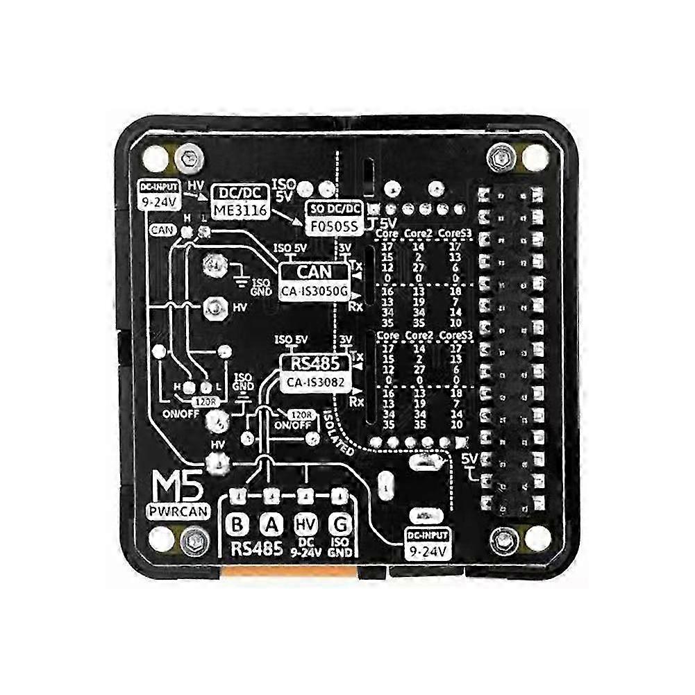compatible with M5Stack PWRCAN 13.2 Module Isolated Dual-Channel