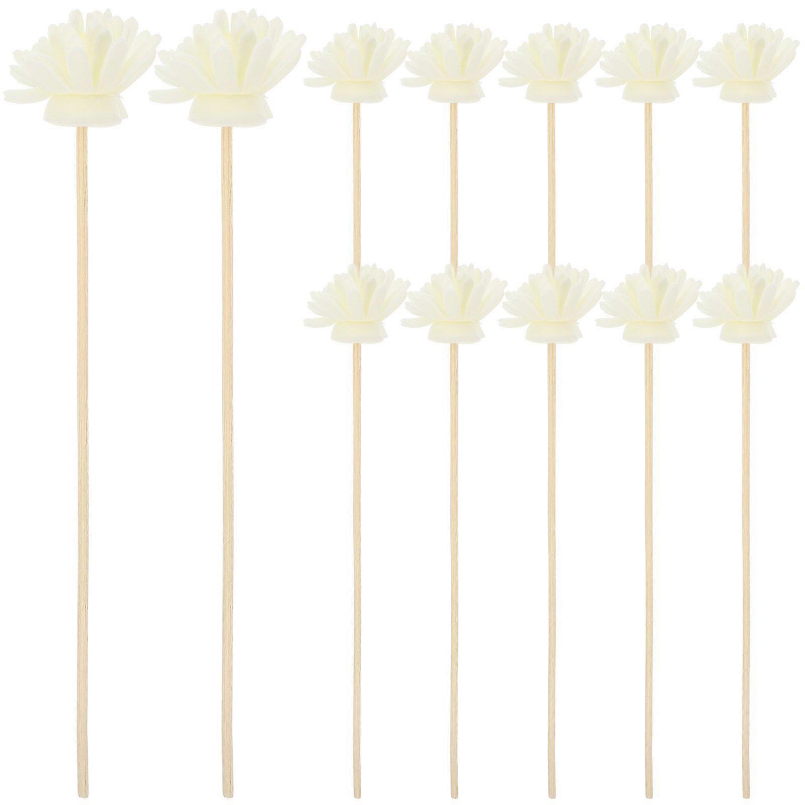 36pcs Flower Reed Diffuser Sticks Diffuser Refills Essential Oil Diffuser Stick for SPA