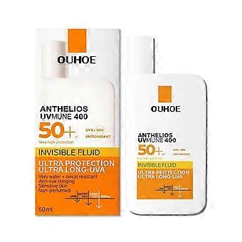 Spf50+ Crema Solare Viso Crema Fluida Ultra Invisibile Fluido Invisibile
