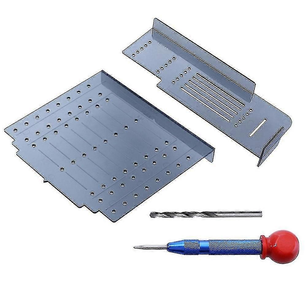 Cabinet Hardware Template, For Handles And Pulls With Center Punch