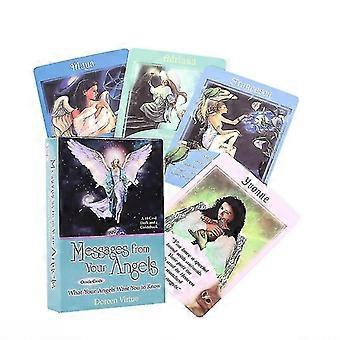 Fin Sieve Kipper Tarot Cards Oracle English Version Board Games Family Party Playing Card Deck Table Game Divination Fate44pcs Ts19