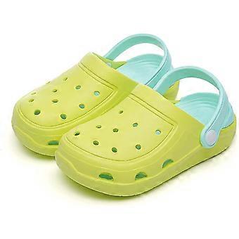 Baby Boys Girls Clogs Slippers Toddler Slip On Lightweight Sandals Shockproof Girls Summer Pool Beach Shoeactual shoe length 16CM