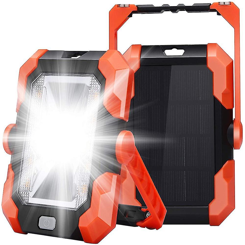 Solar Mobile Work Light Multifunctional Portable Floodlight Flood Light Camping Light Mobile Power