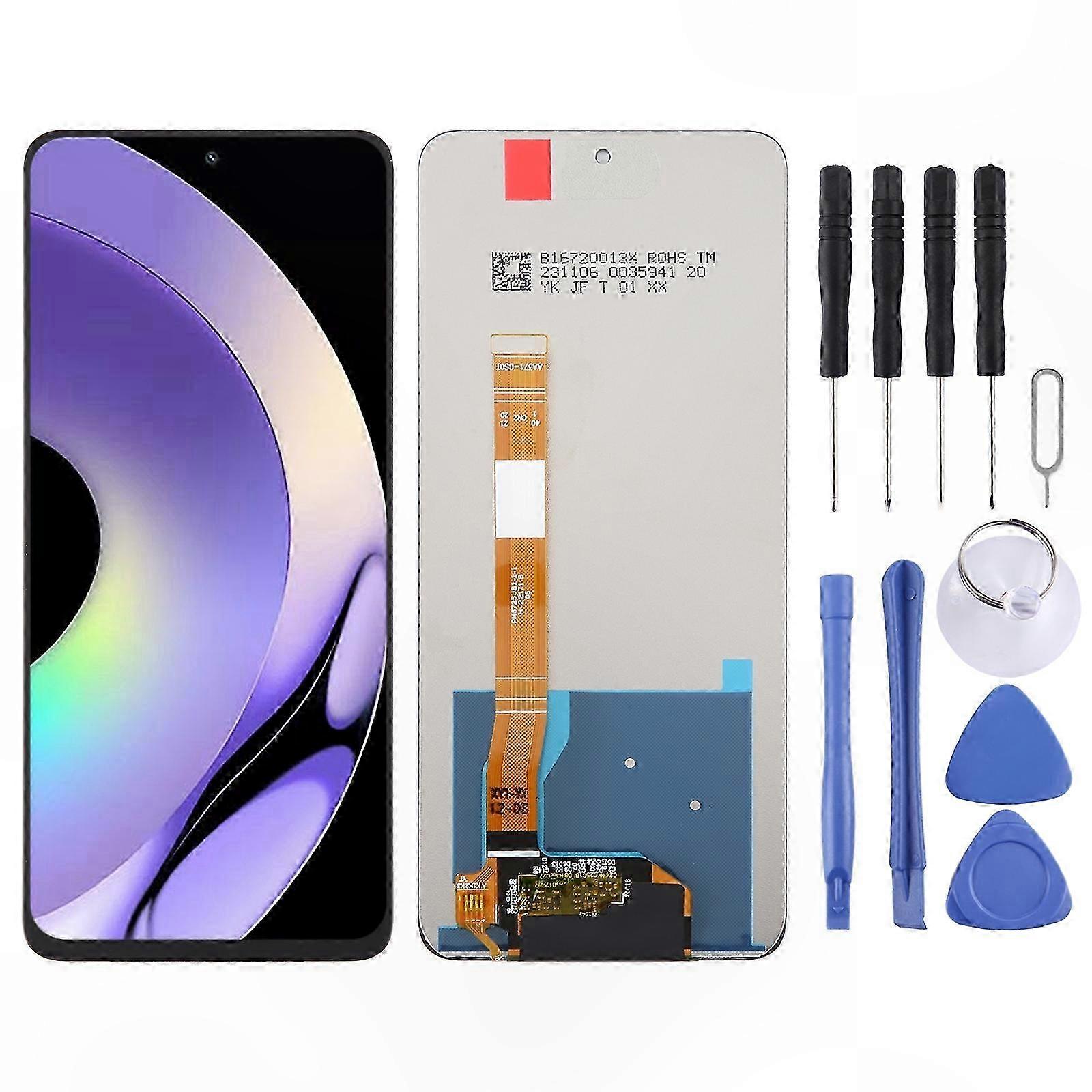Replacement LCD Screen With Digitizer Full Assembly Compatible With Realme 10 Pro 5G