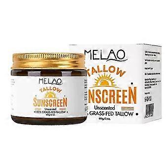 Talg Solskyddsmedel, SPF50+, Uppfriskande UV-skydd, närande och återfuktande Talg Solskyddskräm Lotion