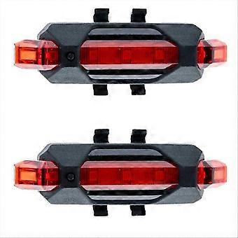 Wiederaufladbares Fahrradrücklicht - USB LED /Rennrad Rücklicht