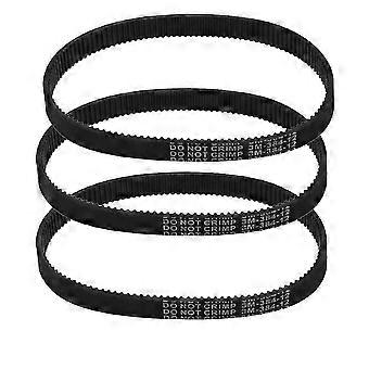 3 stuks 3M-384-12 Aandrijfriem voor Elektrische Fiets E-Bike Scooter Motorfiets