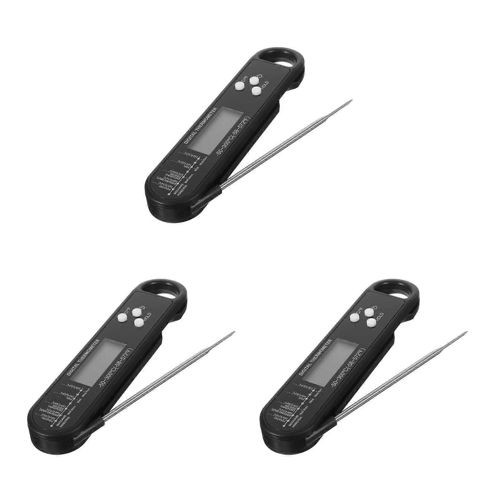 Barbecue Digital Thermometer Meat Probe for Kitchen Use 3Pcs Pack