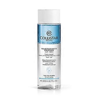 Collistar Two-Phase Make-Up Removing Solution Eye Makeup Remover 200ml