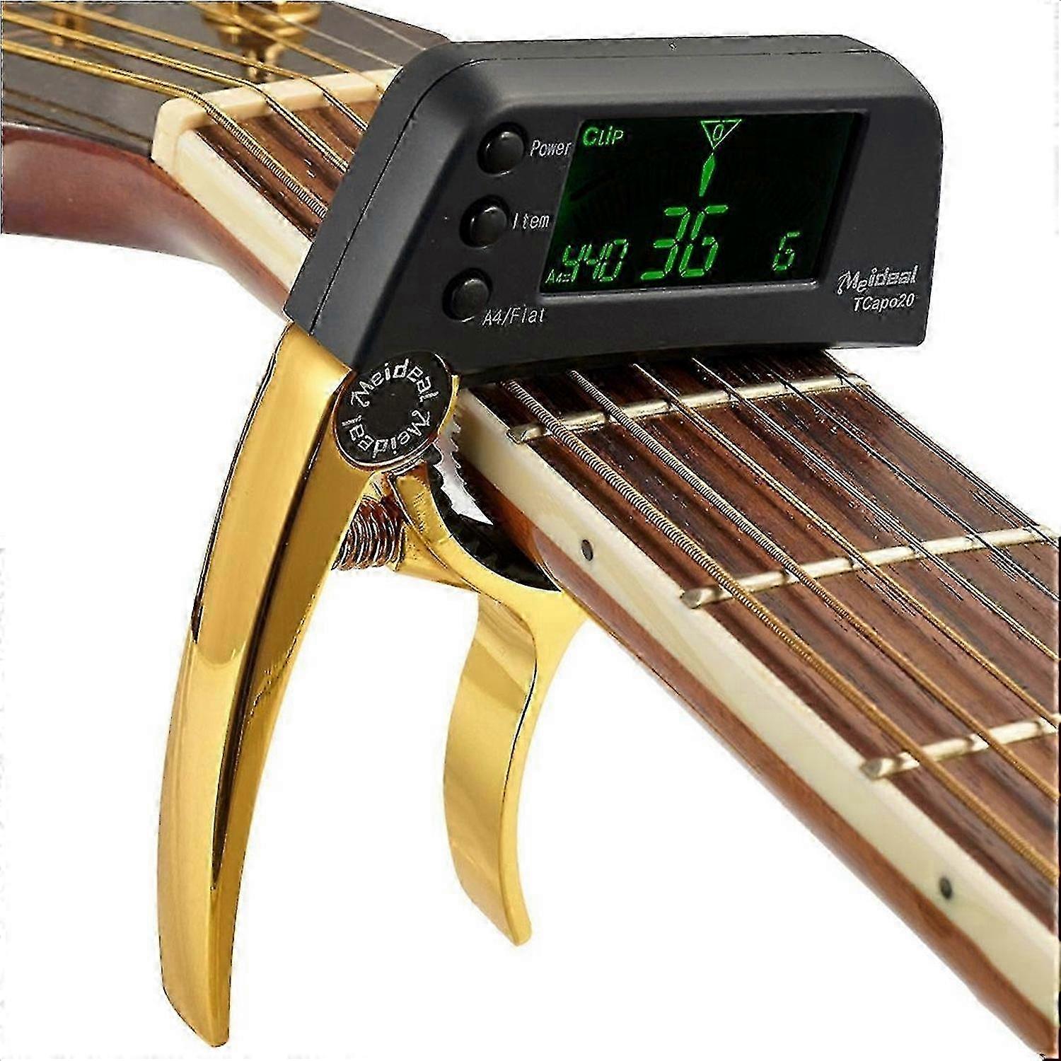Chromatic Tuner Clip with Rotating Backlit LCD