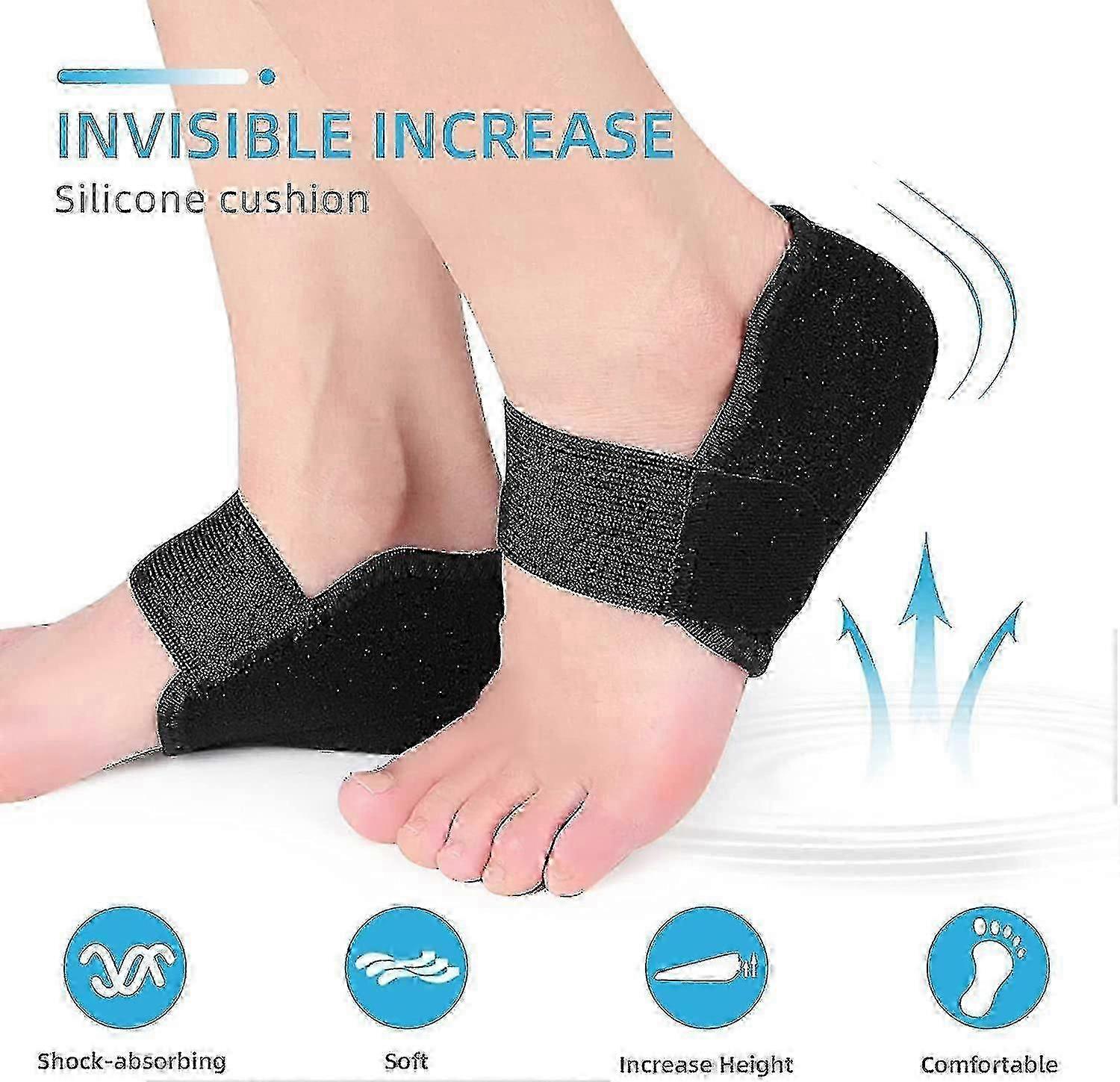 Velcro-Fixed Height Heel Cups