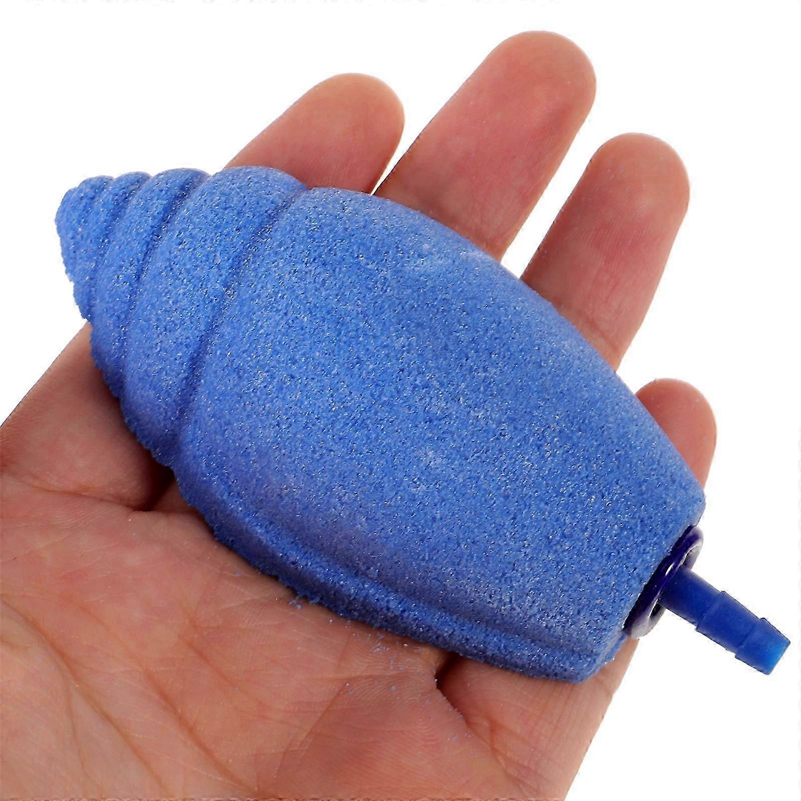 Air Stone Fish Tank Bubble Diffuser for Aquarium Use 3Pcs Blue