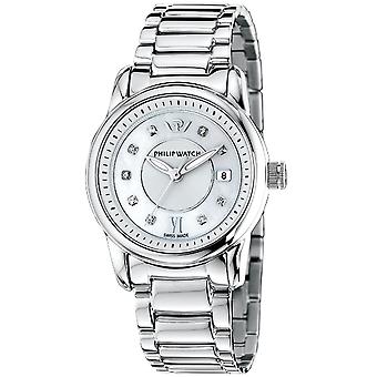 Phillip watch kent Swiss Quartz Analog Woman Watch with R8253178505 Stainless Steel Bracelet