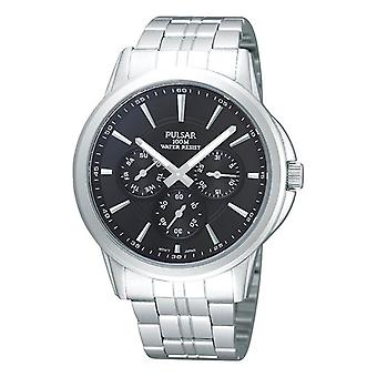 Pulsar Sport Quarz Analog Man Uhr mit PP6013X1 Edelstahl Armband
