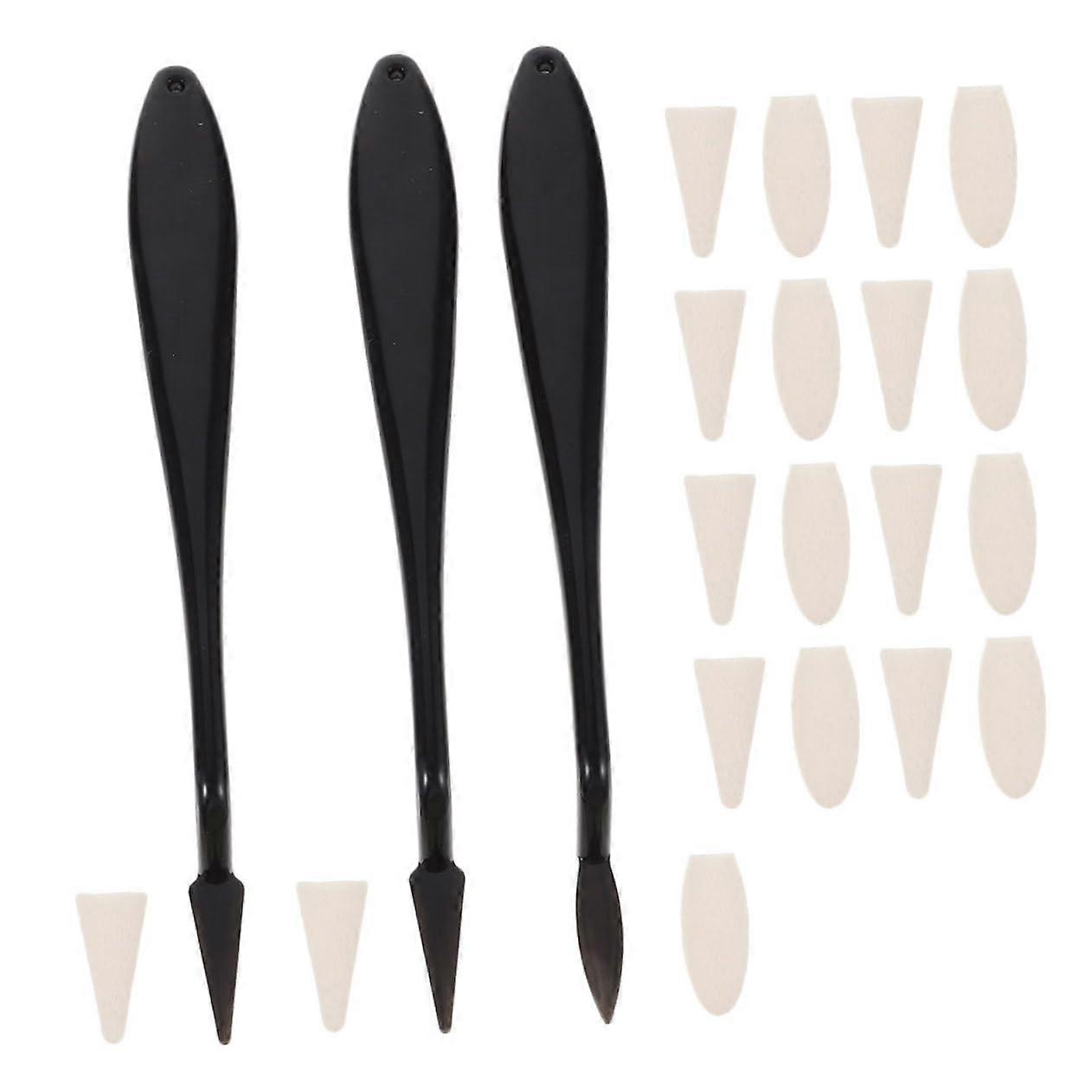 Art Eraser for Sketching and Drawing with Precision Tip, Replaceable Sponge Pad, Ergonomic Grip