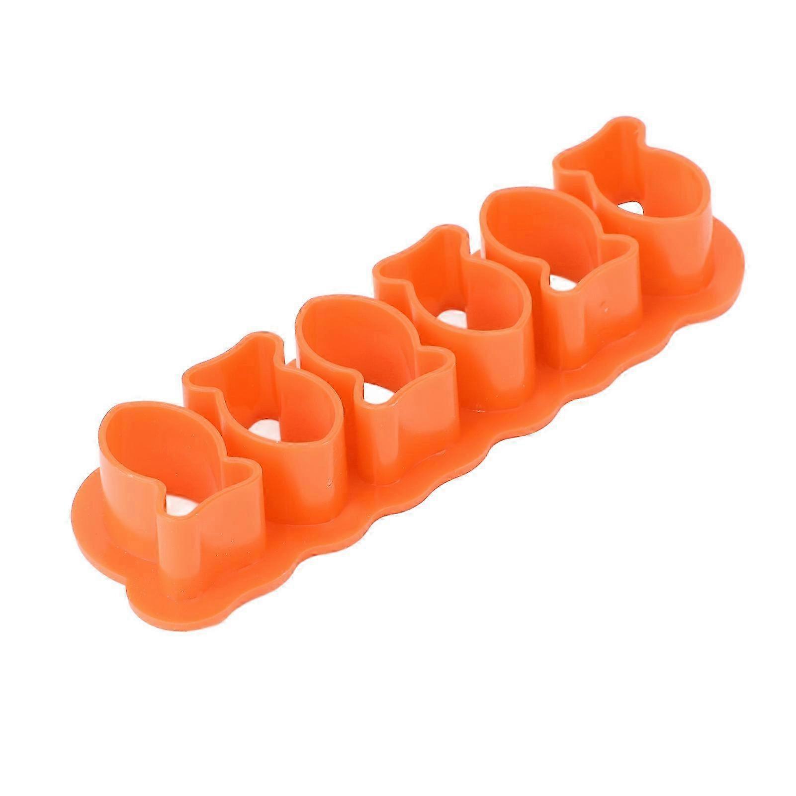 5-Piece Fish Shaped Cookie Cutters
