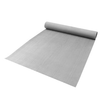 Rollable Marine Deck Pad, Wood-Look Padded Sheet for Specific Placement Across Frequently Used Deck Sections  Grey