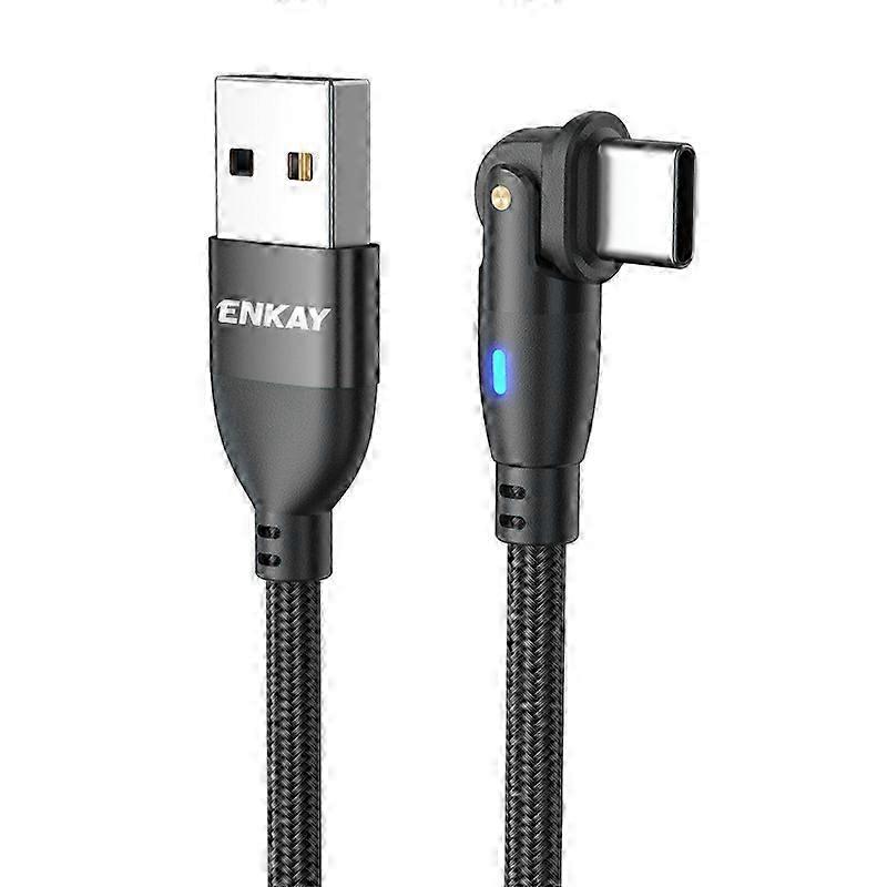 Rotating USB to Type-C 3A Cable