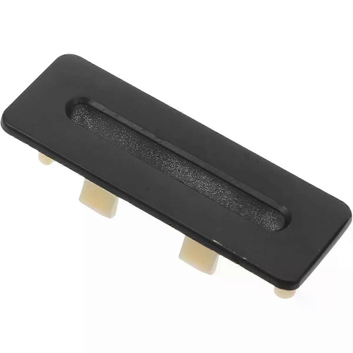 Rectangle Sink Drain Overflow Cover Trim Ring Black Insert