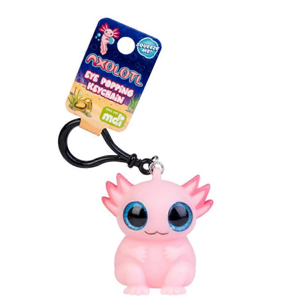 Eye Popping Keychain - Axolotl