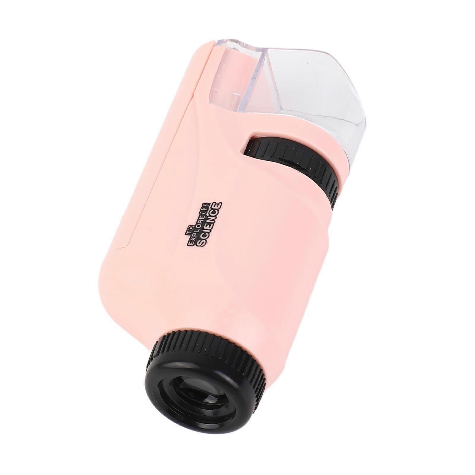 Kids Handheld Microscope Portable High Definition Battery Powered   Microscope for Students