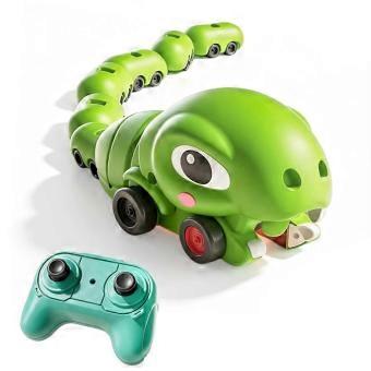 DIY Magnetic RC Snake Toy, Rechargeable Remote Control Car with Detachable Tail Blocks, Fun Educational Play Toy for Children FOR