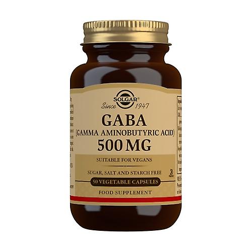 GABA 50 capsules of 500mg