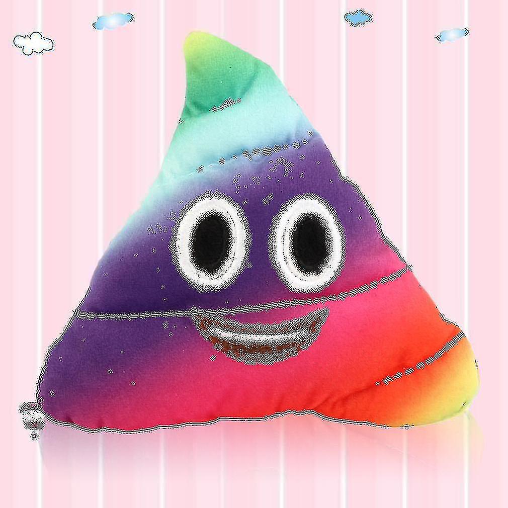 Rainbow Poo Smiles Plush 25 Cm