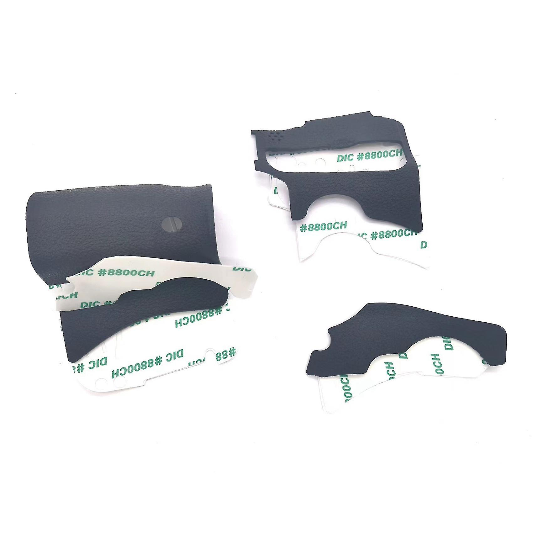 1 Set (3pcs) For 60d Camera Body Rubber Grip Rubber Unit Camera Replacement Repair Part With Tape