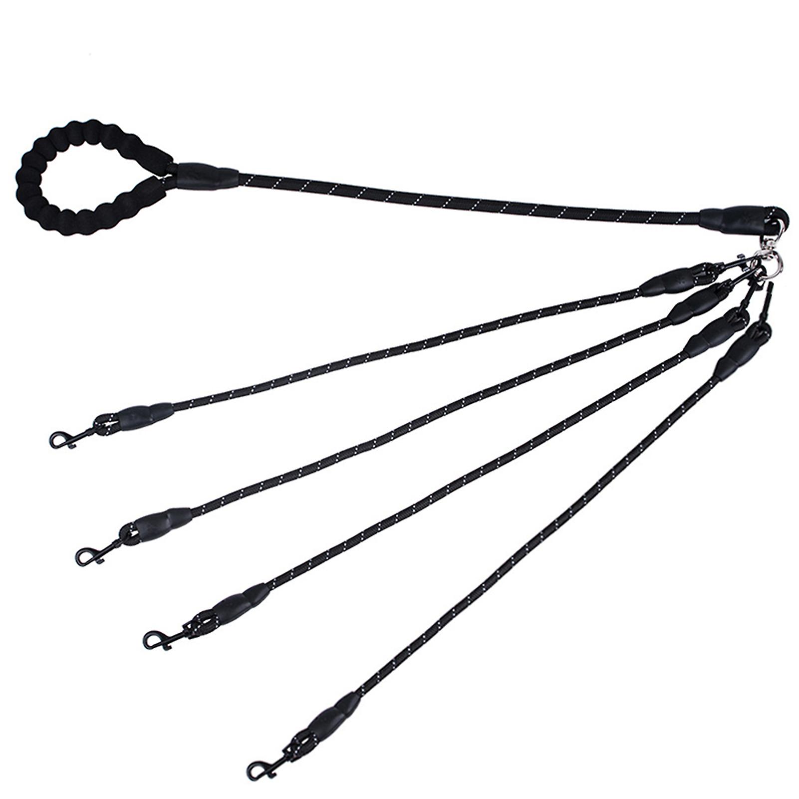 Multi-way Woven Tractions Leash No Tangles Wearable Leash Simultaneous Tractions Multiple Dog Pet