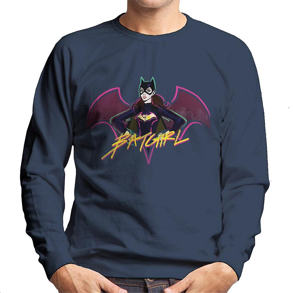 Batman Batgirl Power Pose Men's Sweatshirt