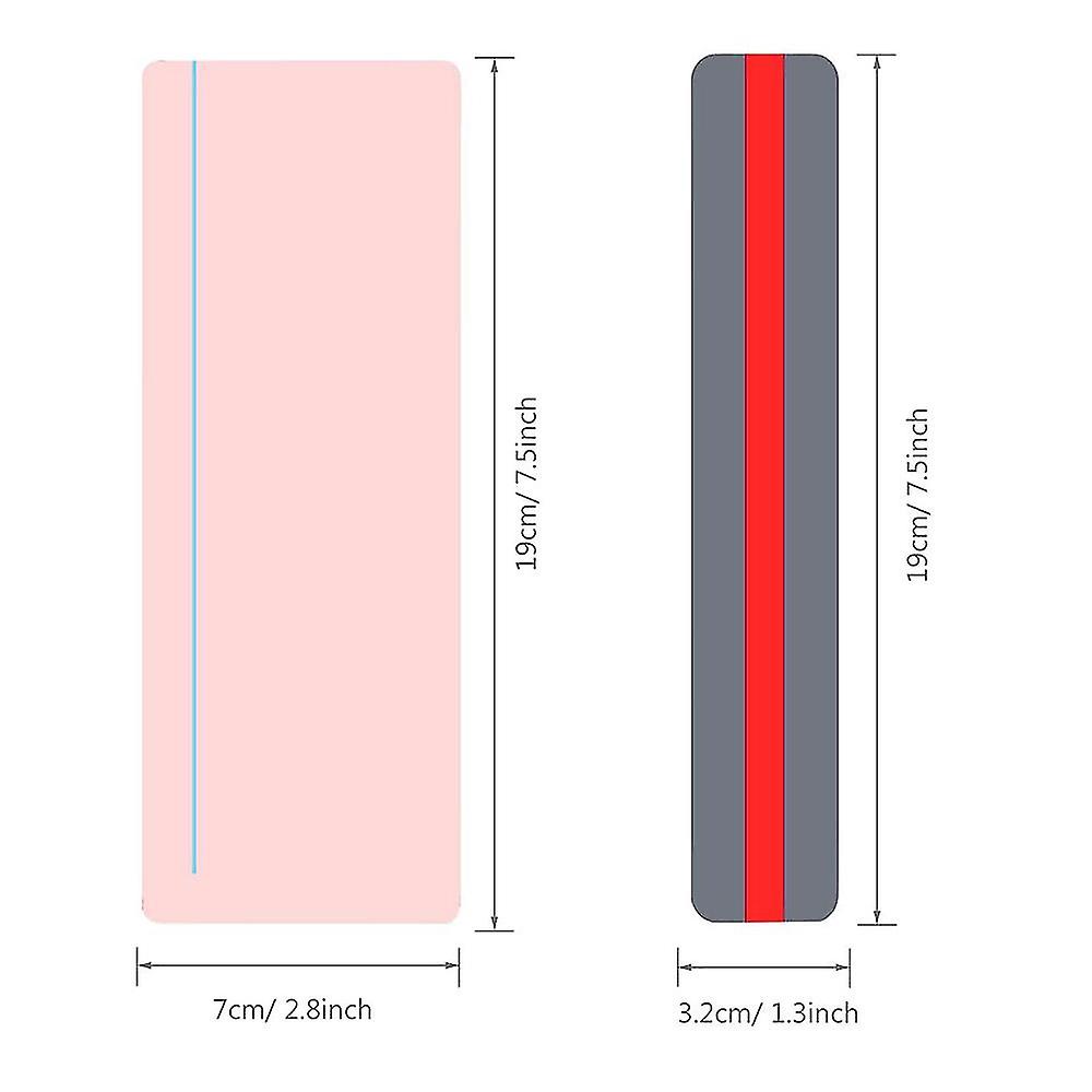 20 Pack Reading Guide Strips Colored Overlay Highlight Bookmarks ...