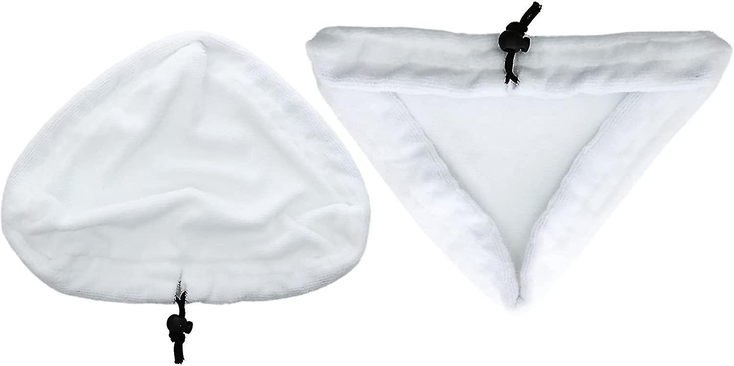 4pcs Microfiber Steam Mop Pads, Replacement Microfiber Cleaning Pads Washable Cloths