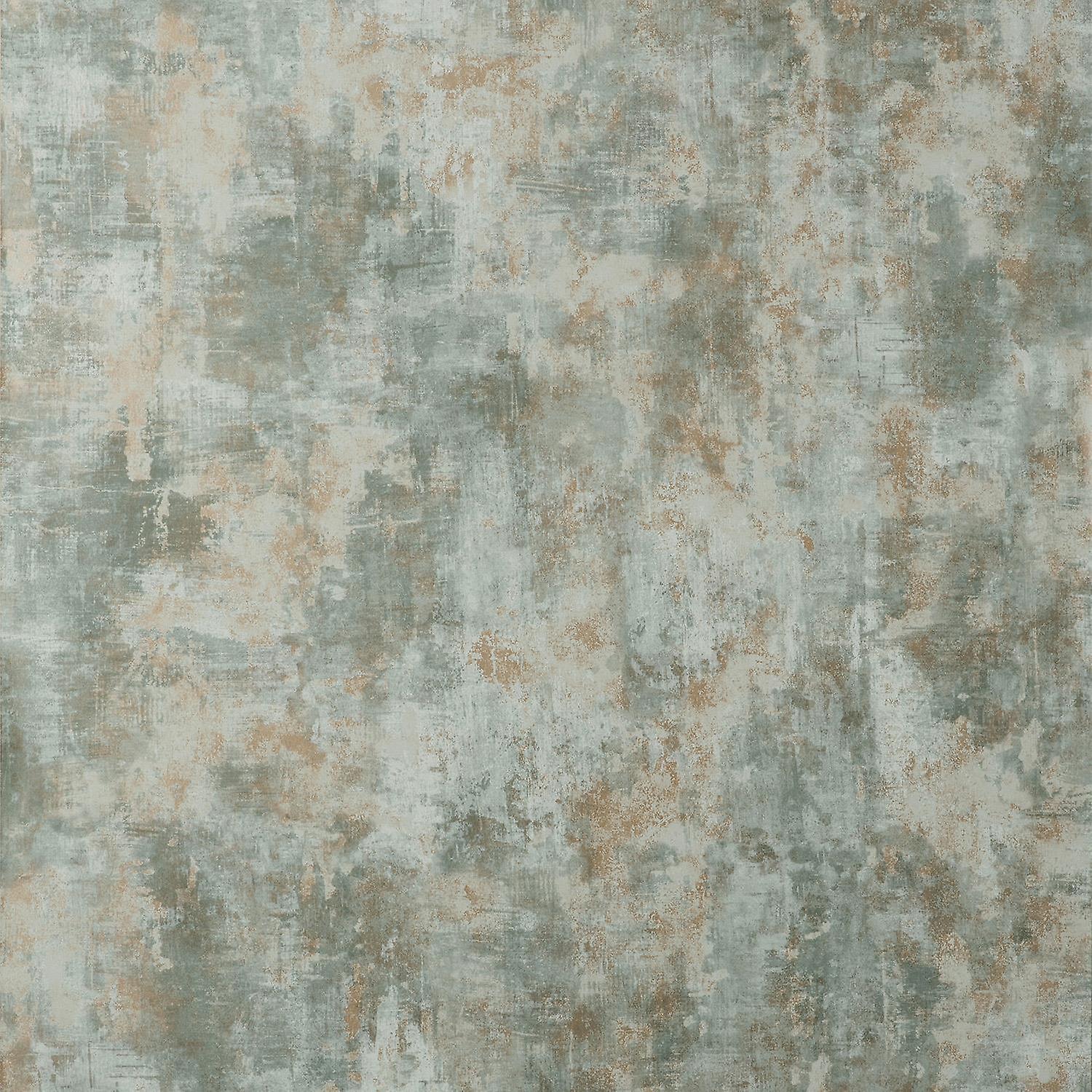 Sierra Industrial Concrete Sage Wallpaper