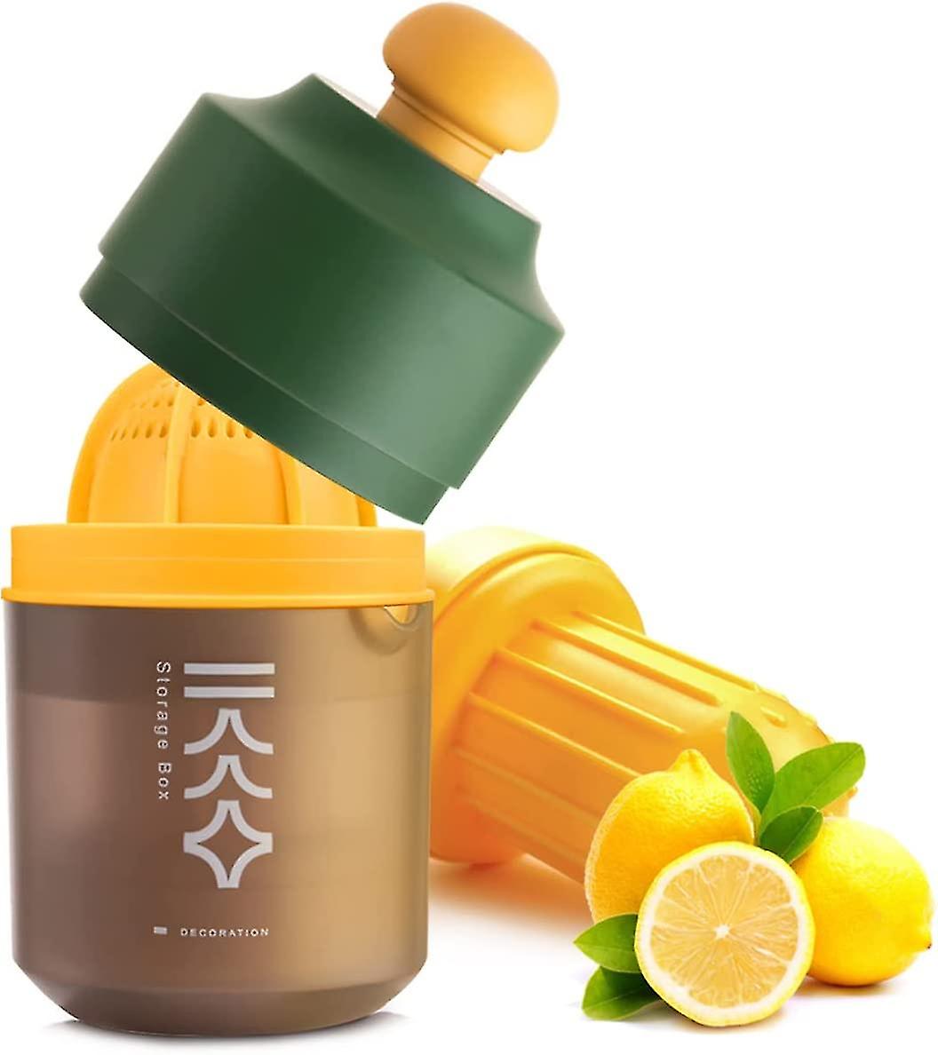 Hand Lemon Citrus Juicer Machines,lemon Lime Citrus Orange Juice Squeezer With Container